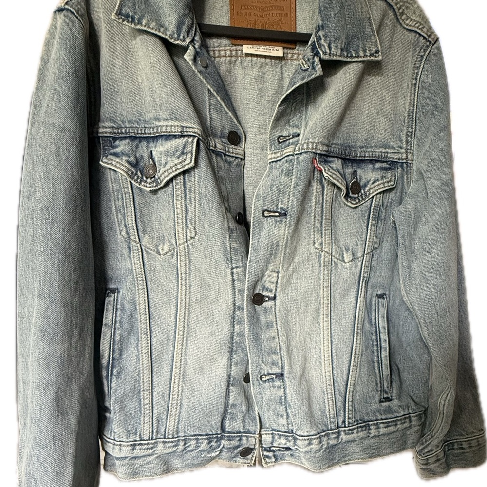 Levi's Blue Lightweight Denim Shirt Jacket